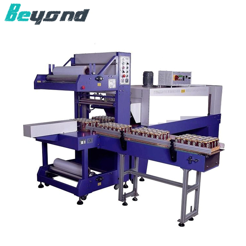 Fully Automatic Shrinking Machine Heat Tunnel Shrink Wrapping Packing Machine Automatic Filling Machine