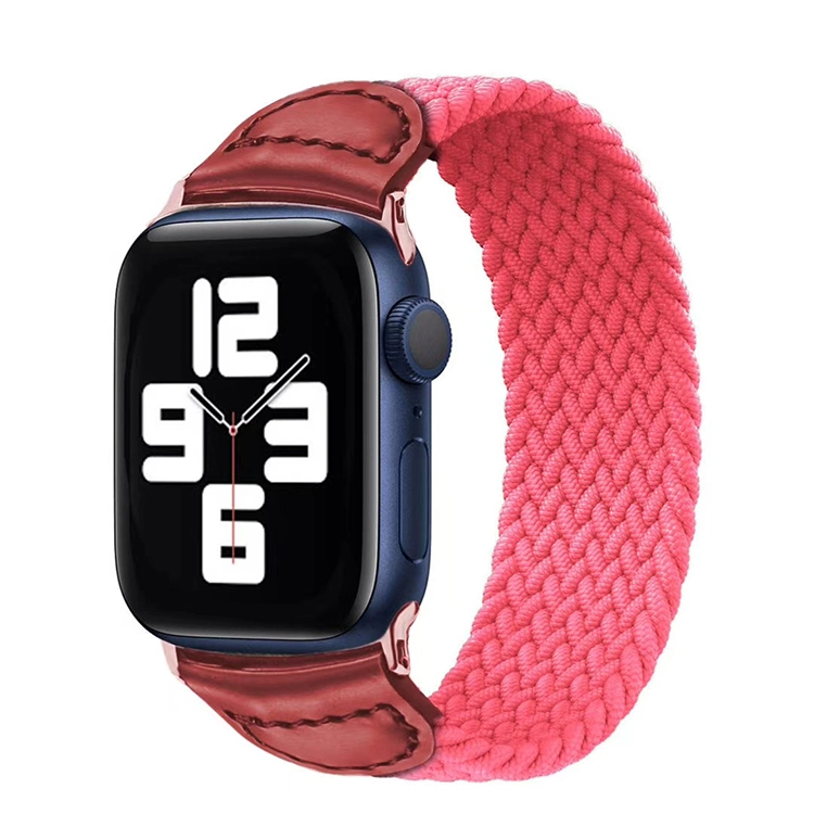 40mm 44mm Braided Solo Loop Bands Straps for Apple Watch Series 6