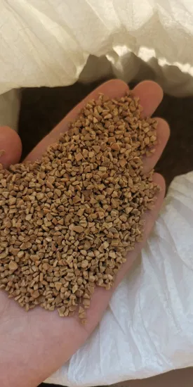 Абразивное зерно из скорлупы грецкого ореха для склеенных шлифовальных кругов